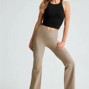 Beyond Yoga Tan Flare Pants